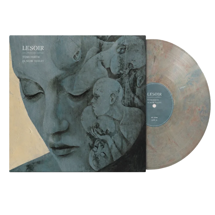 Tomorrow Is Now Today vinyl LP with marbled record